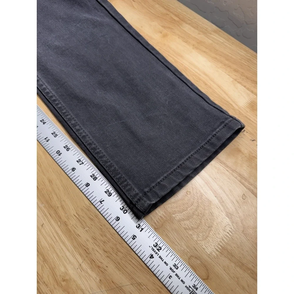 Levis 511 Tapered Slim Fit Men's Denim Jeans Size 34x31 (actual)‎ Charcoal Black